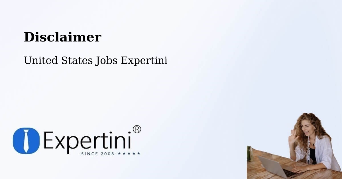 Disclaimer – Elkhart - United States Jobs Expertini